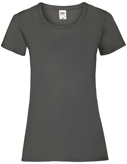 Fruit of the Loom Ladies´ Valueweight T Light Graphite (Solid) M (F288N)