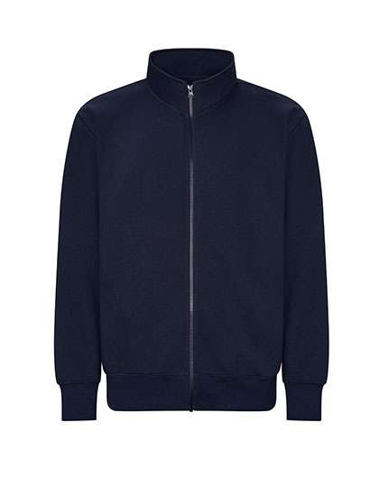Just Hoods Campus Full Zip Sweat New French Navy M (JH147)