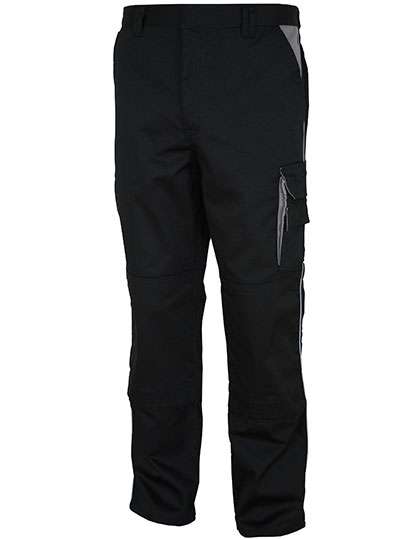 Carson Contrast Contrast Work Pants Black/Grey 29 (CR480)