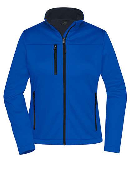 James&Nicholson Ladies´ Softshell Jacket Nautic Blue L (JN1171)