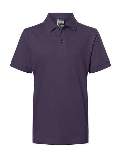 James&Nicholson Junior Classic Polo Aubergine XL (146/152) (JN070K)