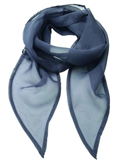 Premier Workwear Women´s Colours Collection Chiffon Scarf Steel (ca. Pantone 7545C) 98 x 16,5 cm (PW740)