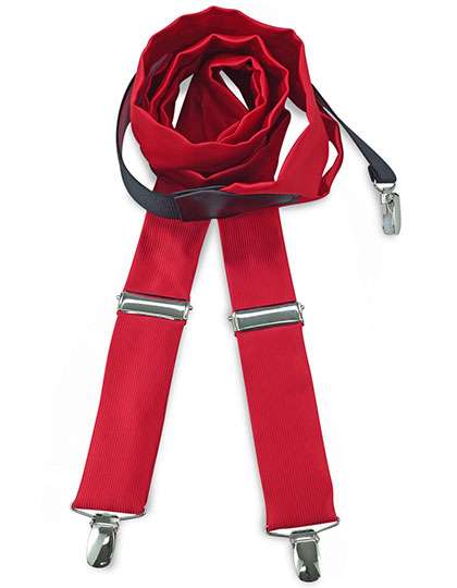 CG Workwear Braces Moricone Red One Size (CGW1511)