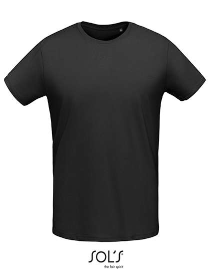 SOL´S Men´s Martin T-Shirt Deep Black XS (L02855)