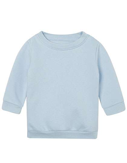 Babybugz Baby Essential Sweatshirt Dusty Blue 18-24 Monate (BZ64)