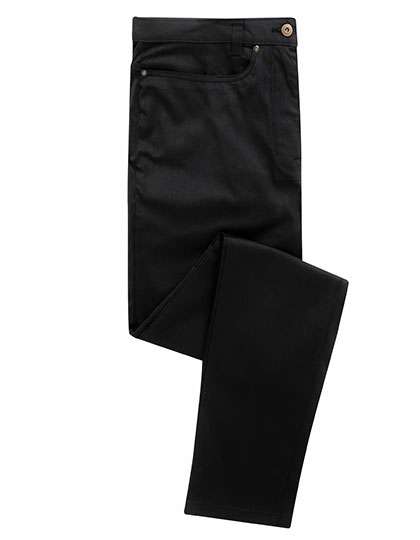 Premier Workwear Men´s Performance Chino Jeans Black (ca. Pantone Black C) 36/31 (PW560)