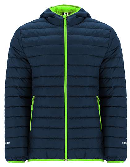 Roly Sport Unisex Norway Sport Jacket Navy Blue 55/Fluor Green 222 S (RY5097)