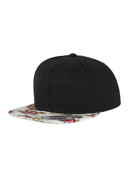 FLEXFIT Floral Snapback Black/Mint (Floral) One Size (FX6089F)