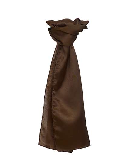 TYTO Satin Scarf Brown 120 x 25cm (TT601)