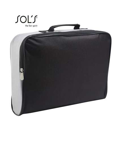 SOL´S Business Bag College Black/Graphite 39 x 30 x 9 cm (LB71100)