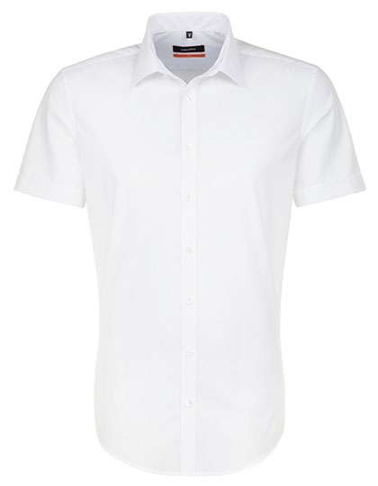 Seidensticker Men´s Shirt Slim Fit Short Sleeve White 44 (SN666261)