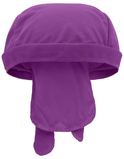 Myrtle beach Functional Bandana Hat Purple One Size (MB6530)