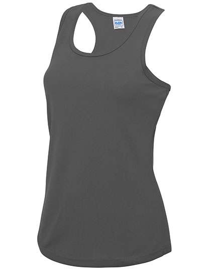 Just Cool Women´s Cool Vest Charcoal (Solid) XS (JC015)