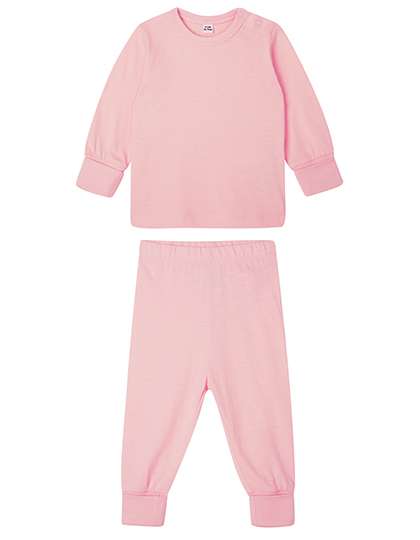 Babybugz Baby Pyjamas Powder Pink 18-24 Monate (BZ67)