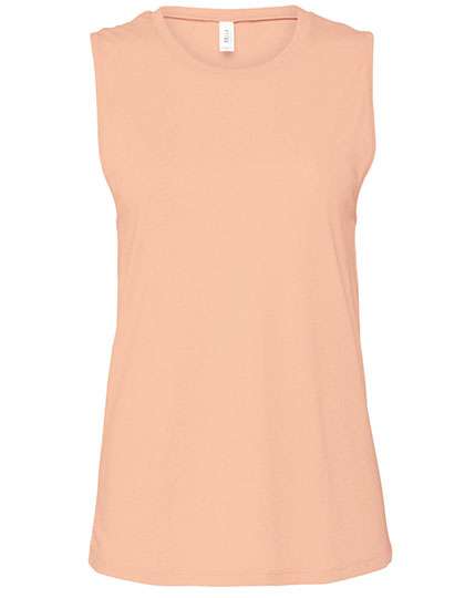 Bella Women´s Jersey Muscle Tank Heather Peach L (BL6003)