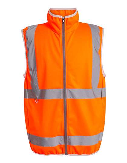 Regatta Professional Pro Hi-Vis Full Zip Gilet Orange 3XL (RG257)