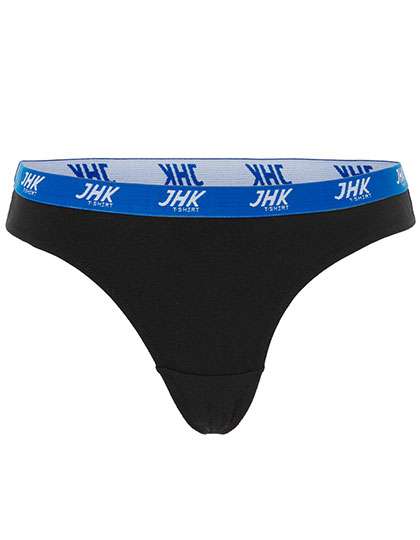 JHK Ladies´ Thong (3 Pack) Black L (JHK903)