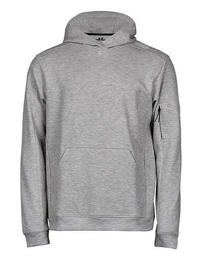 Tee Jays Athletic Hooded Sweat Heather Grey 3XL (TJ5702)