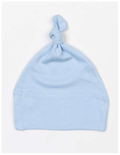 Babybugz Baby One Knot Hat Dusty Blue One Size (BZ15)