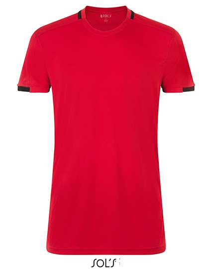 SOL´S Classico Contrast Shirt Red/Black XS (LT01717)