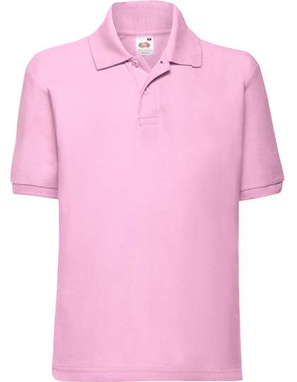 Fruit of the Loom Kids´ 65/35 Polo Light Pink 164 (F502K)