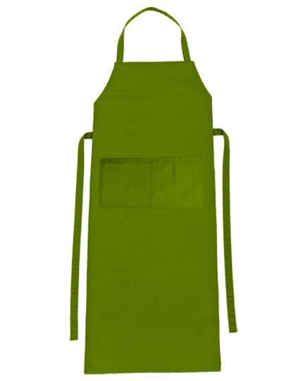 CG Workwear Bib Apron Verona Classic Bag 90 x 75 cm Leaf 90 x 75 cm (CGW1146)