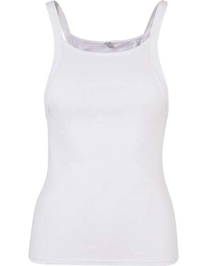 Build Your Brand Ladies Everyday Top White XS (BY209)