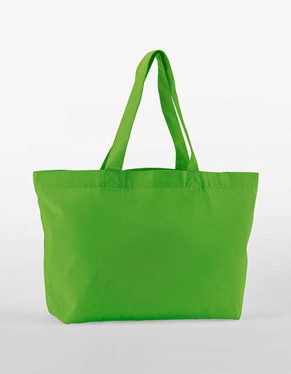 Westford Mill EarthAware® Organic Twill Shopper Apple Green 44 x 37 x 16 cm (WM695)