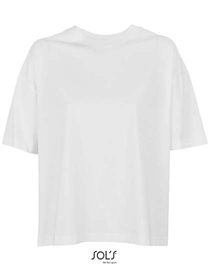 SOL´S Women´s Boxy Oversized T-Shirt White M (L03807)