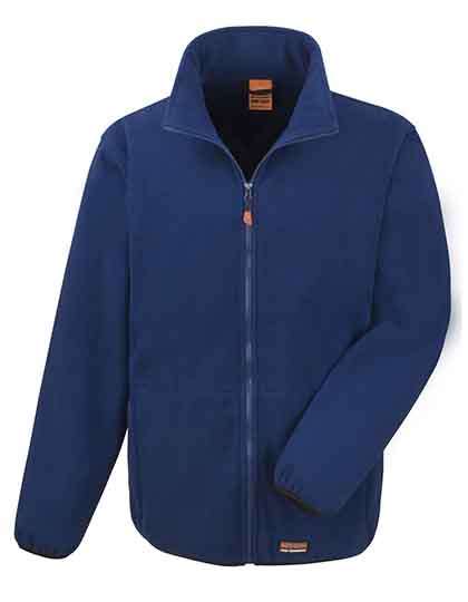 Result WORK-GUARD Heavy Duty Microfleece Jacket Navy M (RT330)