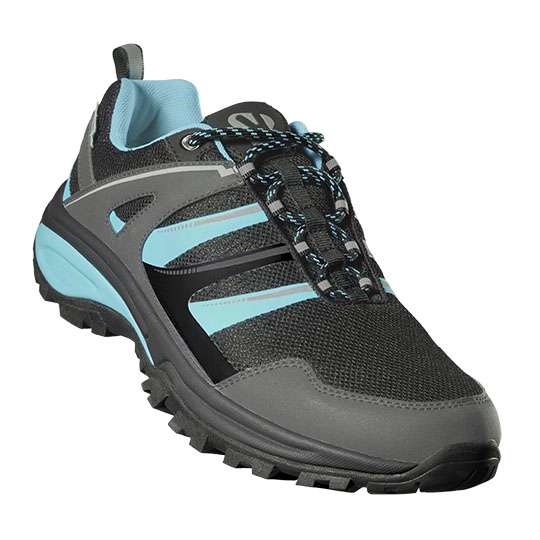 Roly Footwear Trekking Shoe Marc Ebony 231/Turquoise 12 42 (RY8335)