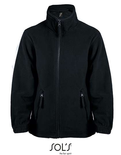 SOL´S Kids´ Fleecejacket North Black 14 Jahre (154/164) (L742K)