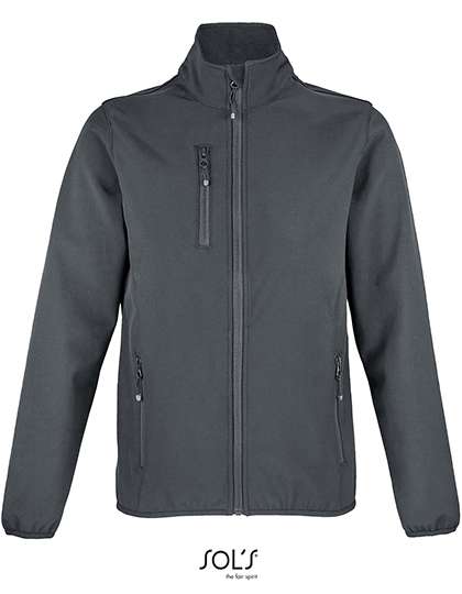 SOL´S Women´s Falcon Zipped Softshell Jacket Charcoal Grey (Solid) XXL (L03828)