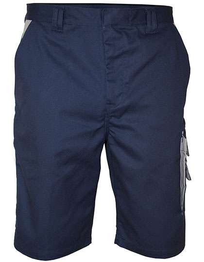 Carson Contrast Contrast Work Shorts Deep Navy/Grey 42 (CR481)