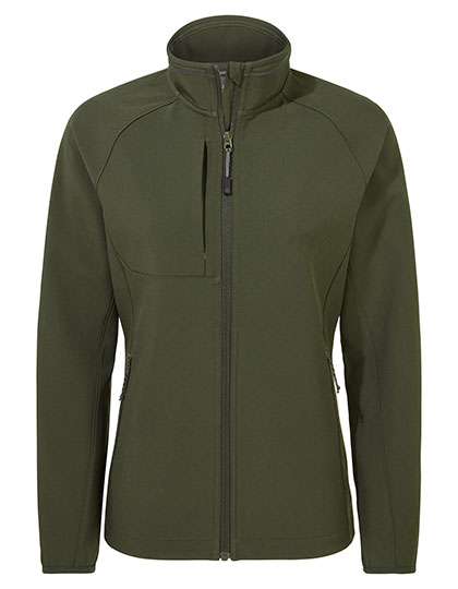 Craghoppers Expert Expert Womens Basecamp Softshell Jacket Dark Cedar Green 44 (18) (CEL004)