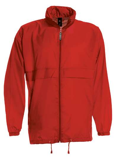 B&C COLLECTION Unisex Jacket Sirocco Red M (BCJU800)