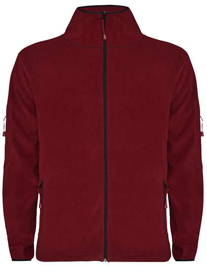 Roly Men´s Luciane Microfleece Jacket Garnet Red 57 XL (RY1195)