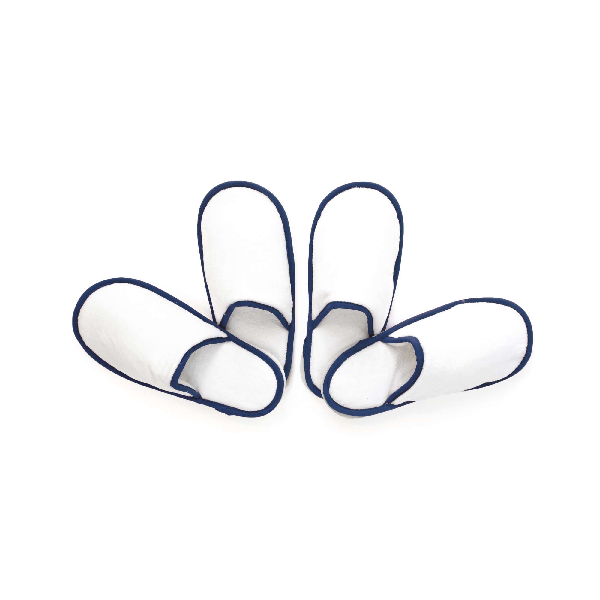 The One Towelling® Slippers White/Anthracite 38/40 (TH1700)