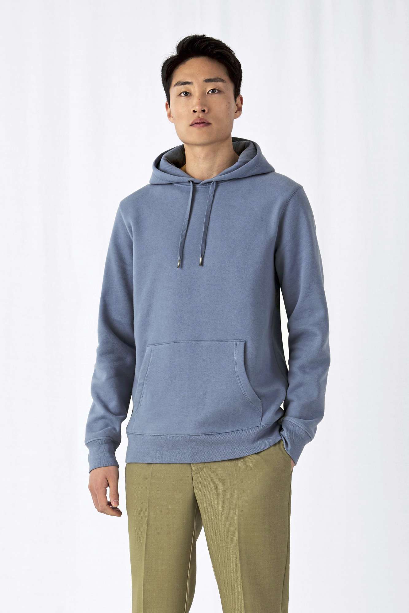 B&C KING Hooded Sweat_° Nordic Blue M (BCWU02K)