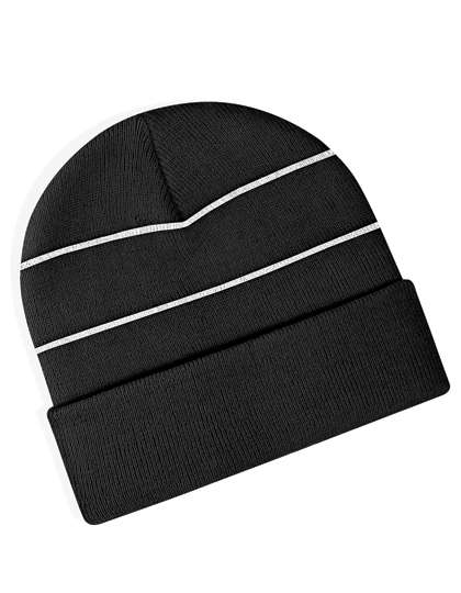 Beechfield Enhanced-Viz Beanie Black One Size (CB42)