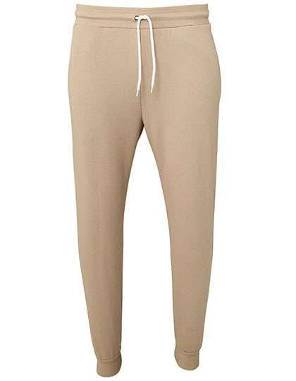 Canvas Unisex Jogger Sweatpants Tan XXL (CV3727)