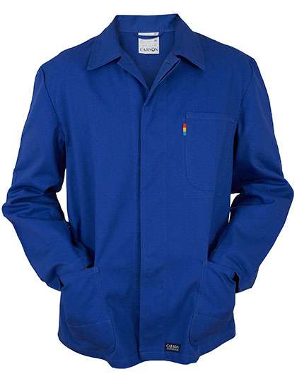 Carson Classic Workwear Classic Long Work Jacket Royal 60 (CR701)