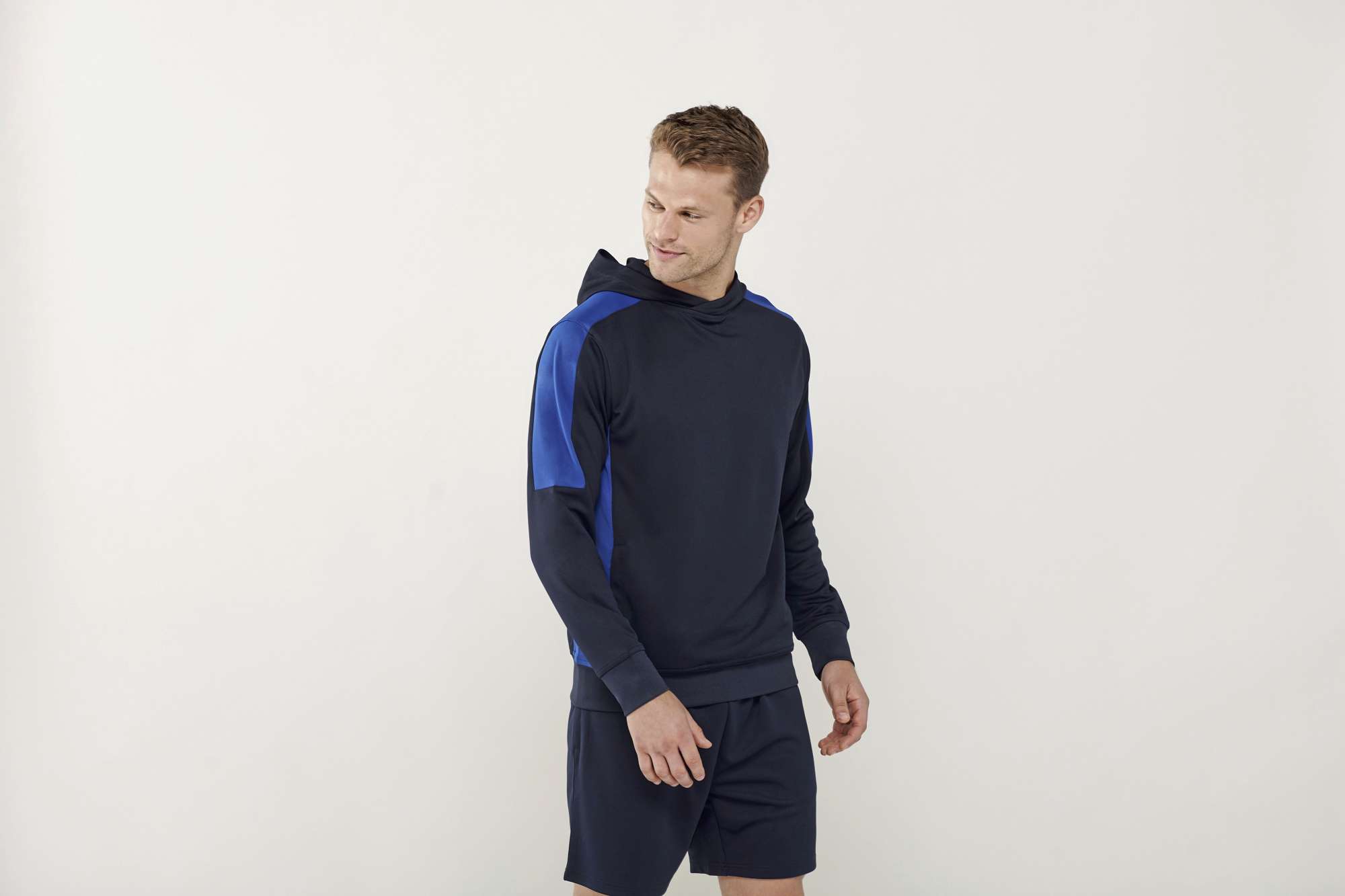 Finden+Hales Adult's Team Hoodie Navy/Royal XXS (FH341)