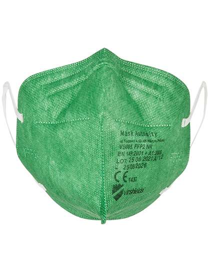 Virshields® Filtering Half Mask FFP2 NR (Pack of 10) Green 210 x 260 mm (VS005)