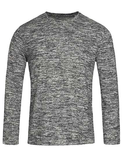 Stedman® Knit Long Sleeve Sweater Dark Grey Melange XL (S9080)