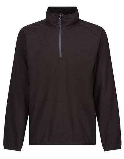 Regatta Professional Navigate Half Zip Fleece Black/Seal Grey XL (RG691)