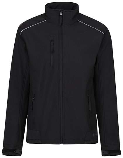 Regatta Professional Sandstorm Workwear Softshell Black/Black L (RG651)