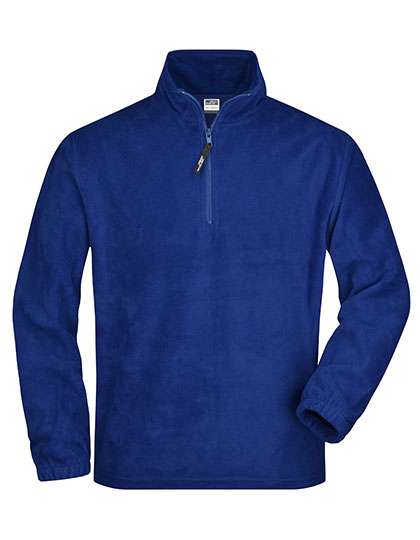 James&Nicholson Half-Zip Fleece Royal XXL (JN043)