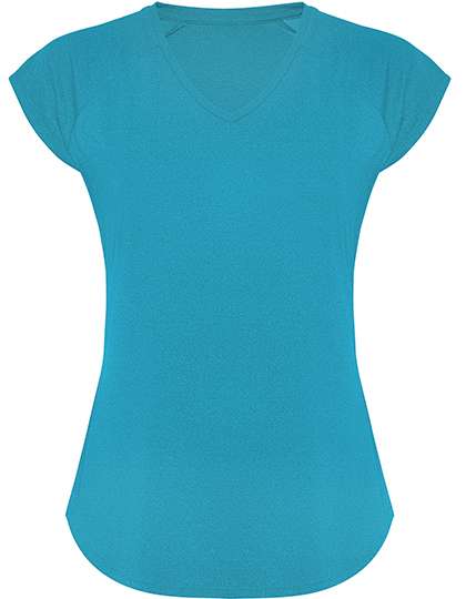 Roly Sport Avus T-Shirt Heather Turquoise 246 L (RY6658)