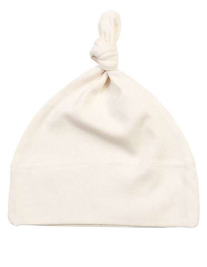 Babybugz Baby One Knot Hat Organic Natural One Size (BZ15)